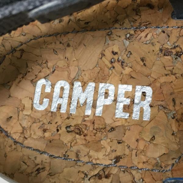 カンペール CAMPER サンダル 38 レディース - シルバー×グレー レザー×化学繊維 新着 20240313｜brandear｜05