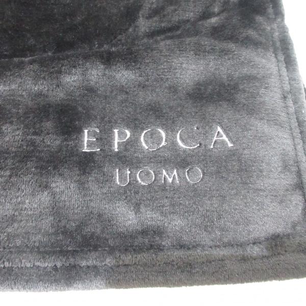 エポカ ウォモ EPOCA UOMO ブランケット 美品 - 黒 化学繊維 新着 20240418｜brandear｜02