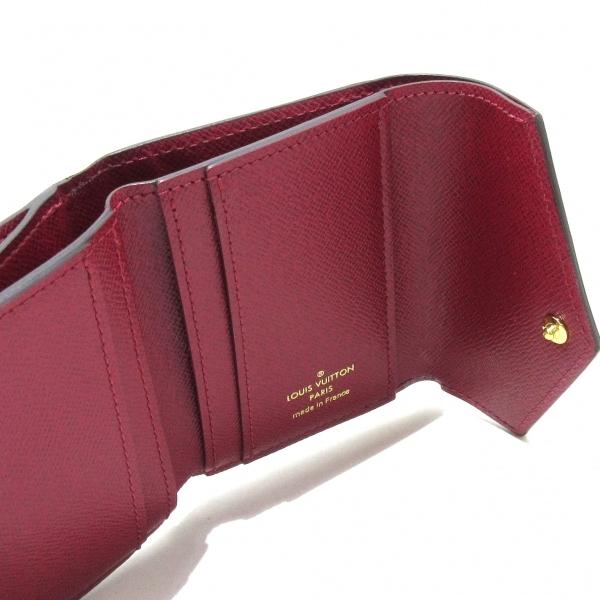 ルイヴィトン モノグラム ポルトフォイユゾエ フューシャ コンパクト