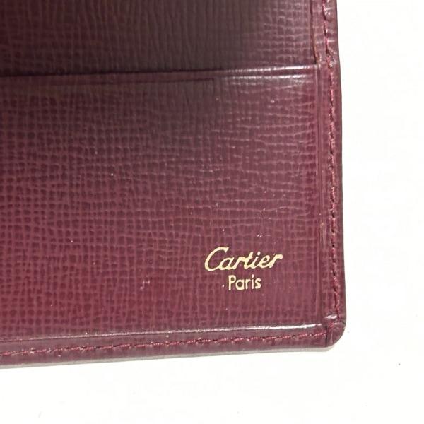 カルティエ Cartier パスケース マストライン ボルドー レザー 新着 20240413｜brandear｜04
