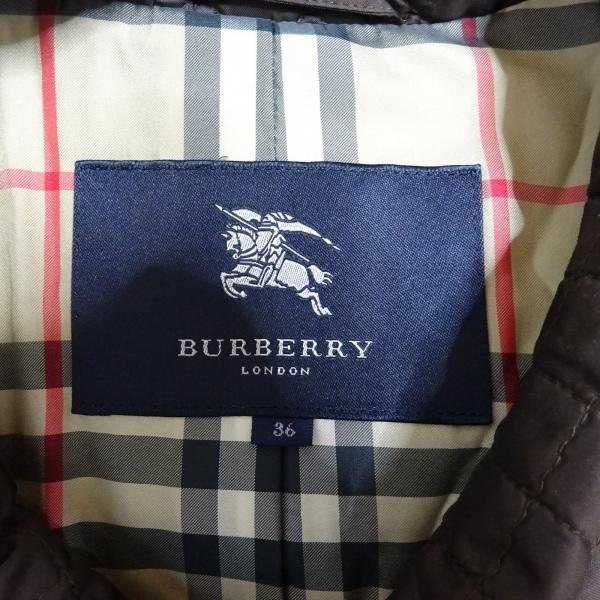 バーバリーロンドン Burberry LONDON コート サイズ36 M レディース - ダークブラウン 新着 20240501｜brandear｜03