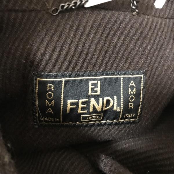 フェンディ FENDI jeans コート サイズ42 M レディース - ダークブラウン 長袖/冬 新着 20240501｜brandear｜03