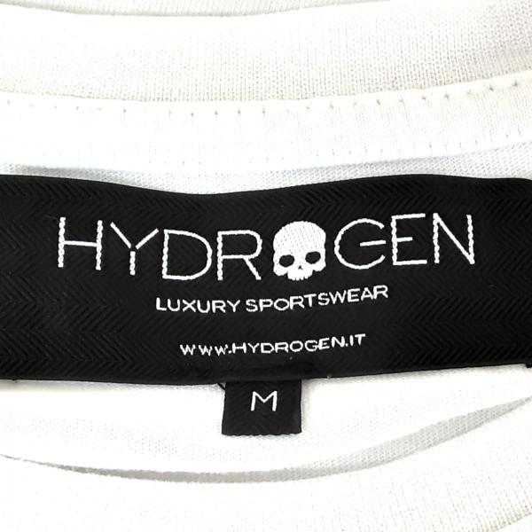 ハイドロゲン HYDROGEN 長袖Tシャツ サイズM メンズ - 白×黒×グレー クルーネック/スカル 新着 20240509｜brandear｜03