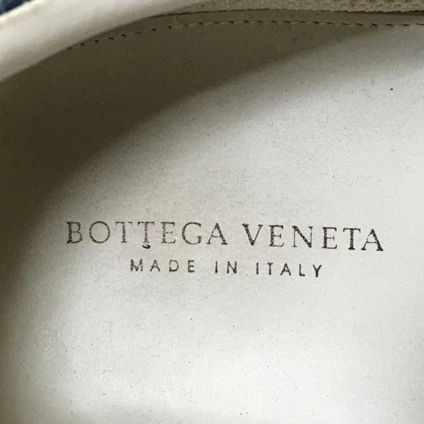 ボッテガヴェネタ BOTTEGA VENETA スリッポン 43 メンズ - 訳あり ネイビー レザー 新着 20240427｜brandear｜05