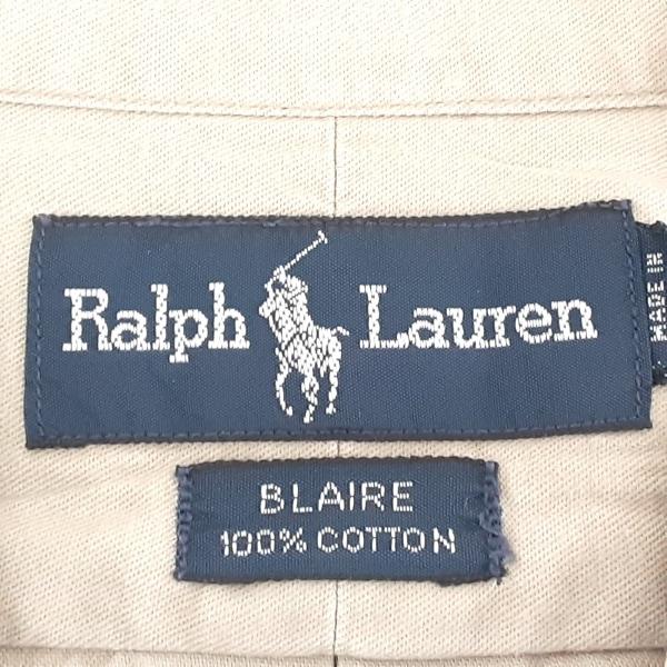 ラルフローレン RalphLauren 長袖シャツ サイズXL メンズ 美品 - ベージュ 新着 20240501｜brandear｜03