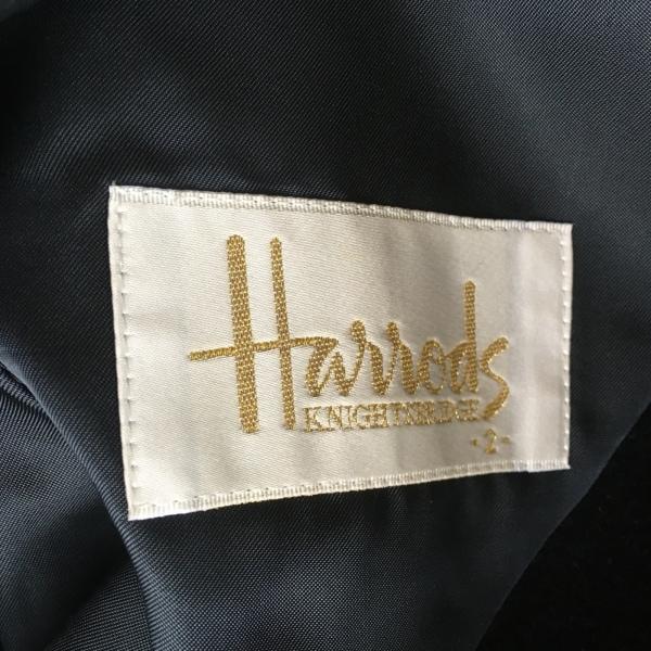 ハロッズ HARRODS コート サイズ2 M レディース - 訳あり 黒 長袖/カシミヤ/冬 新着 20240425｜brandear｜03