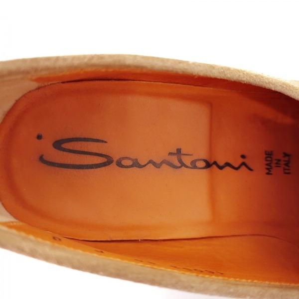 サントーニ SANTONI ローファー 8 メンズ - ベージュ スエード 新着 20240514｜brandear｜05