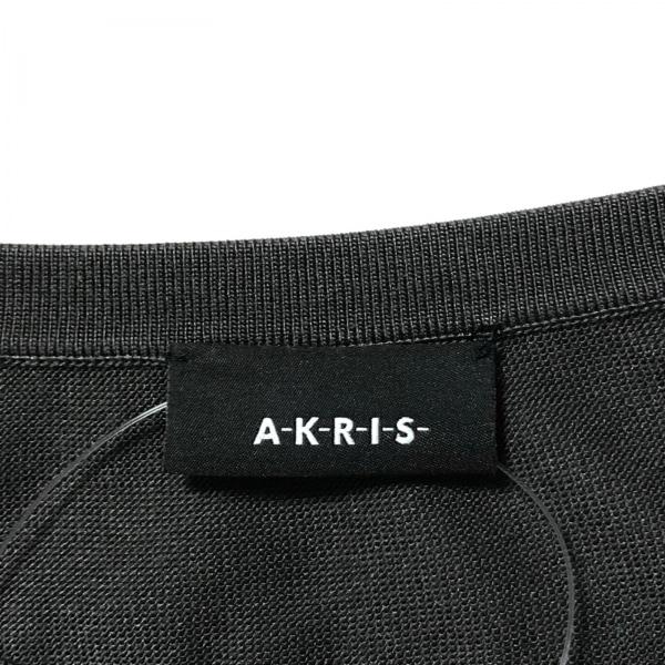 アクリス AKRIS ノースリーブセーター サイズUS 4 レディース 美品 - ダークグレー 新着 20240511｜brandear｜03