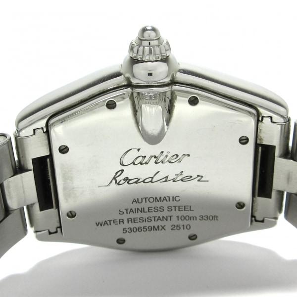 カルティエ Cartier 腕時計 ロードスターLM W62041 メンズ 黒  値下げ 20240503｜brandear｜03