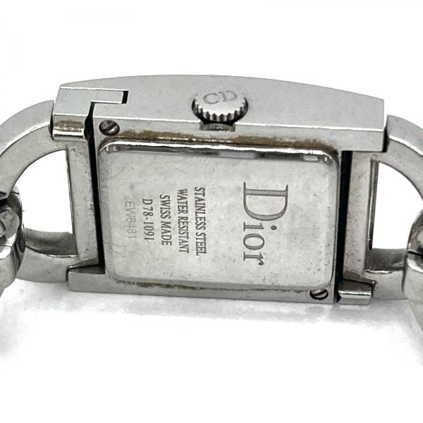 ディオール DIOR/ChristianDior 腕時計 マリススクエア D78-1091 レディース ホワイトシェル 新着 20240511｜brandear｜04