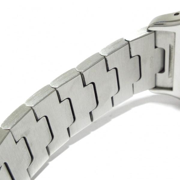 カルティエ Cartier 腕時計 サントスガルベLM W20060D6 メンズ SS アイボリー  値下げ 20240503｜brandear｜11