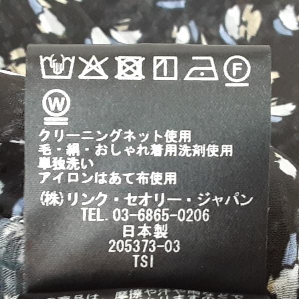 セオリーリュクス theory luxe スカートセットアップ レディース 美品 - 黒×マルチ シースルー 新着 20240514｜brandear｜05