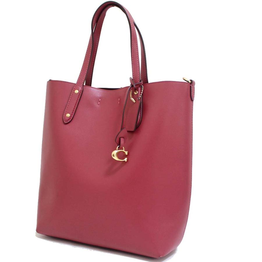 コーチ トートバッグ レディース レザー カーフ ダスティー ルージュ
