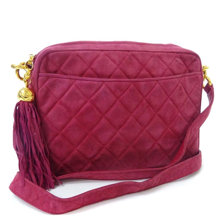 わけあり並の激安価格 シャネル マトラッセ フリンジ ショルダーバッグ レディース スウェード パープル ゴールド 中古 送料無料 Ki Md ブランドエコヤフー店 通販 Yahoo ショッピング 人気満点 Skylanceronline Com