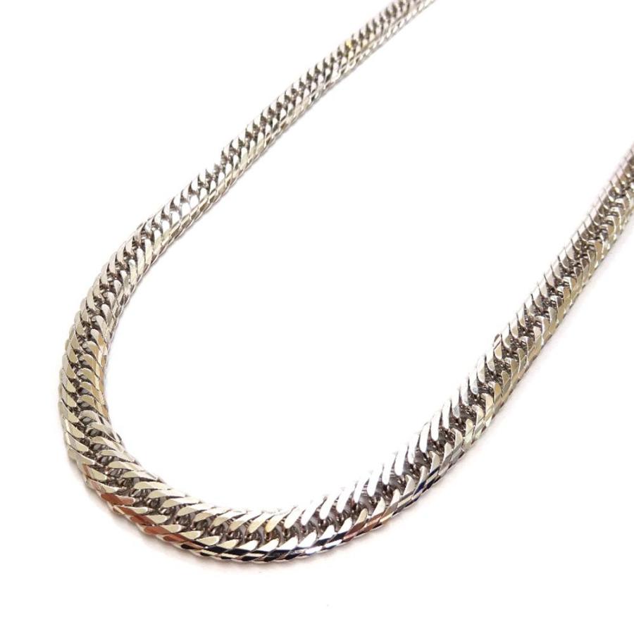 世界的に ノーブランド Brand No 新品仕上げ済み 送料無料 中古 ワイトゴールド ジュエリー K18ホワイトゴールド メンズ ネックレス 30 4g 約 40cm 全長約 トリプル 6面 喜平 ノーブランド メンズアクセサリー Www Smssvg Org