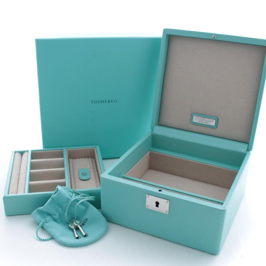 ティファニー ブルーボックス ジュエリーケース インテリア レディース レザー ライトブルー 中古 送料無料 Vv Md ブランドエコヤフー店 通販 Yahoo ショッピング