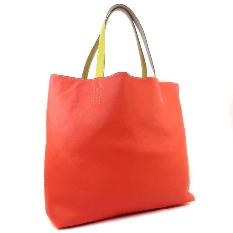 エルメス ドゥブルセンス45 リバーシブル トートバッグ レディース レザー マルチ スフレ Q刻 中古 送料無料 Vv Hn ブランドエコヤフー店 通販 Yahoo ショッピング