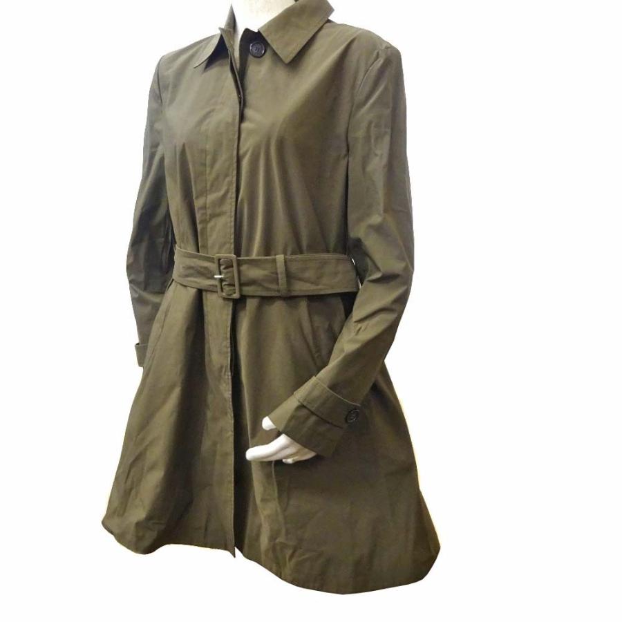 新入荷 プラダ 40サイズ トレンチコート レディース ナイロン カーキ 中古 送料無料 予約販売品 Toscelikspecialsteel Com