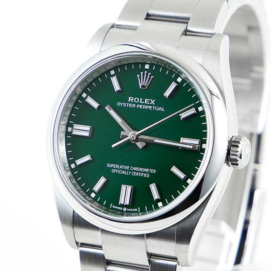 自動巻き 腕時計 緑文字盤 底抜け 