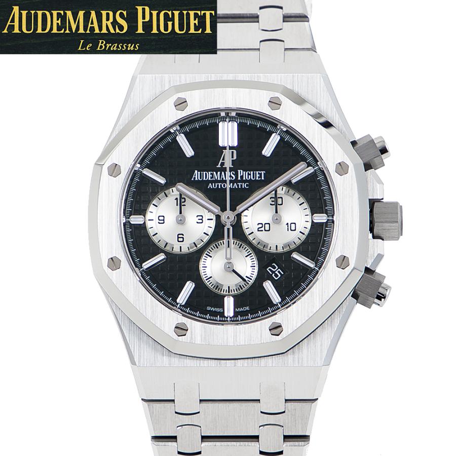 【未使用】 オーデマ・ピゲ AUDEMARS PIGUET ロイヤルオーク クロノグラフ 26331ST.OO.1220ST.02 41mm ブラック文字盤 ギャランティ 2021年 | ロイヤルオーク