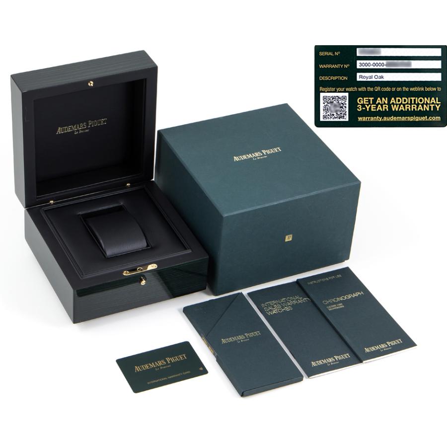 【未使用】 オーデマ・ピゲ AUDEMARS PIGUET ロイヤルオーク クロノグラフ 26331ST.OO.1220ST.02 41mm ブラック文字盤 ギャランティ 2021年 | ロイヤルオーク | 01