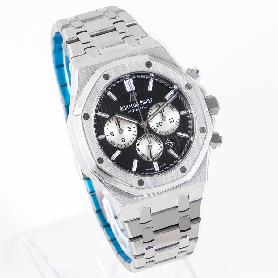 【未使用】 オーデマ・ピゲ AUDEMARS PIGUET ロイヤルオーク クロノグラフ 26331ST.OO.1220ST.02 41mm ブラック文字盤 ギャランティ 2021年 | ロイヤルオーク | 02