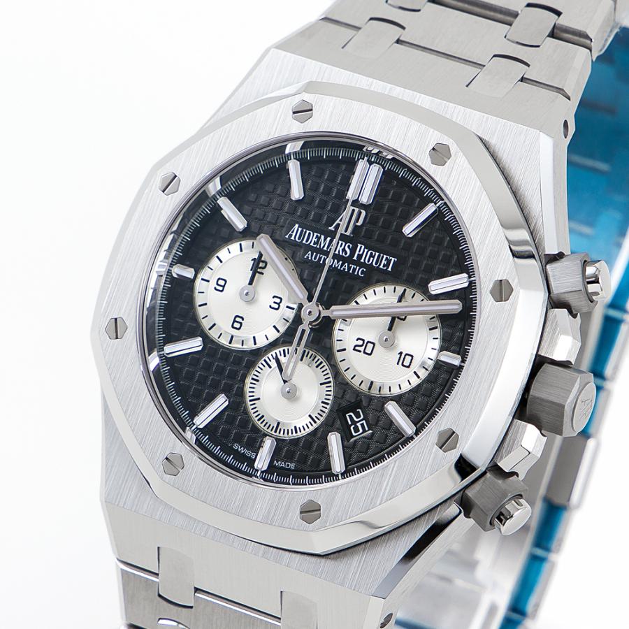 【未使用】 オーデマ・ピゲ AUDEMARS PIGUET ロイヤルオーク クロノグラフ 26331ST.OO.1220ST.02 41mm ブラック文字盤 ギャランティ 2021年 | ロイヤルオーク | 03