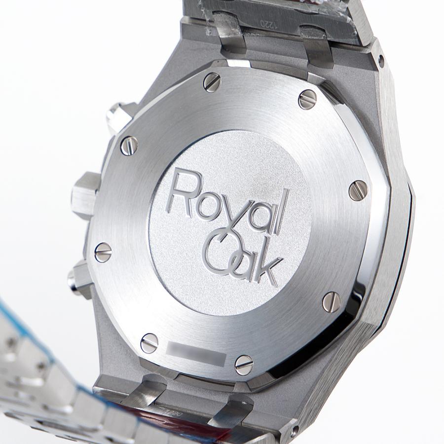 【未使用】 オーデマ・ピゲ AUDEMARS PIGUET ロイヤルオーク クロノグラフ 26331ST.OO.1220ST.02 41mm ブラック文字盤 ギャランティ 2021年 | ロイヤルオーク | 08