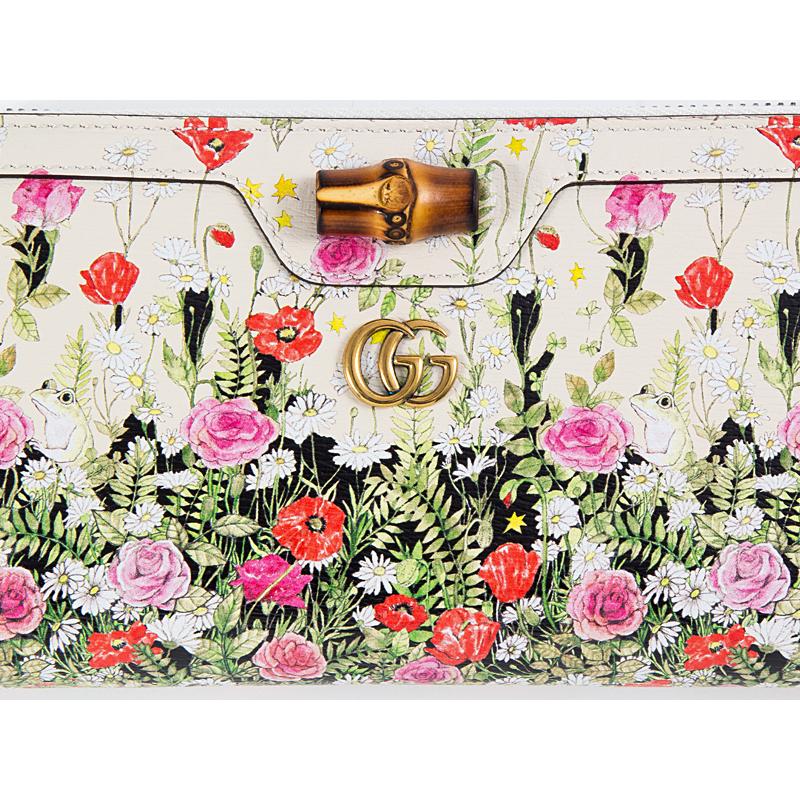 GUCCI グッチ ヒグチユウコ ジップアラウンドウォレット 日本 GUCCI グッチ ヒグチユウコ ジップアラウンドウォレット 日本