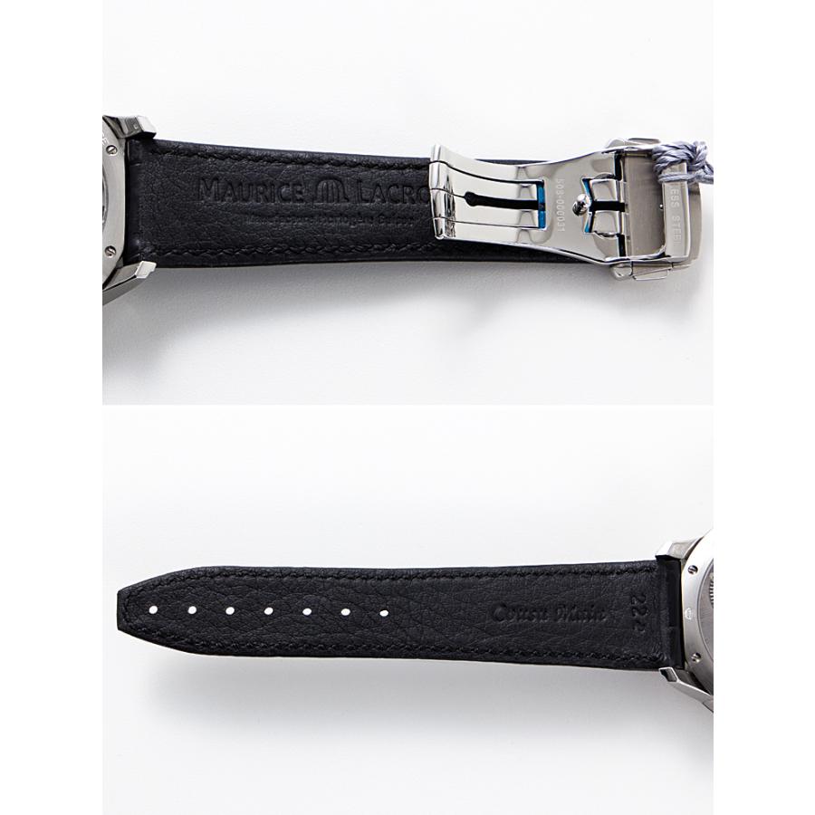 【未使用】 モーリス・ラクロア MAURICE LACROIX マスターピース ダブルレトログラード MP7218-SS001-110 ホワイト 腕時計 ギャランティ | モーリス・ラクロア | 08