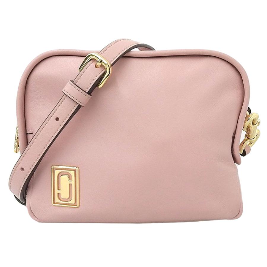 超美品 マークジェイコブス 現行ロゴ ダブルjゴールドロゴ スクエアボックス ショルダーバッグ スナップショット パールピンク Withtrading 通販 Yahoo ショッピング