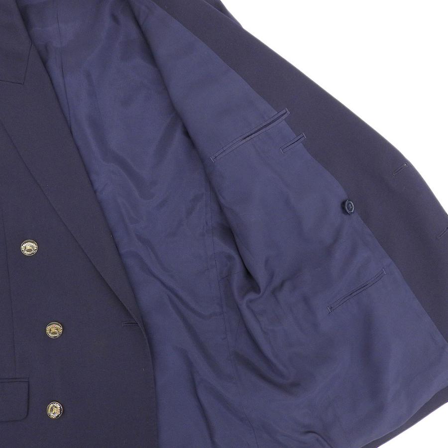 超美品 バーバリー Burberry 七宝ロゴボタン ダブル ジャケット 紺ブレザー メンズ 170cm前後 ネイビー Withtrading 通販 Yahoo ショッピング