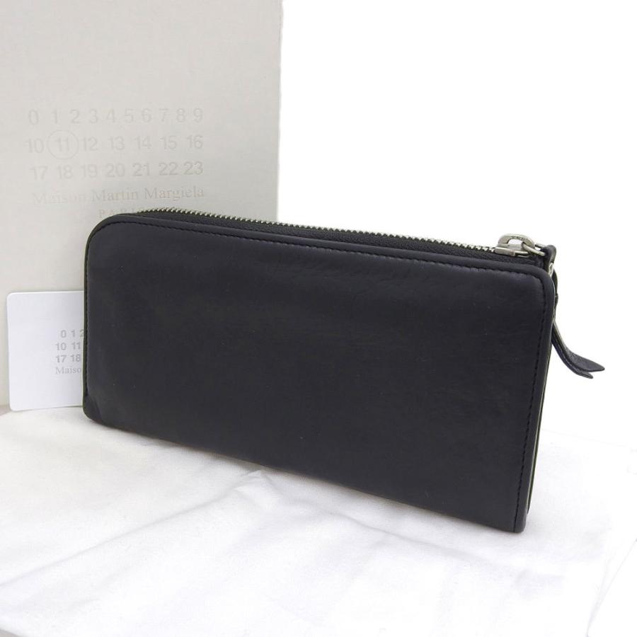 メゾン マルジェラ Maison Margiela 11 箱付 15年商品 L字ファスナー 長財布 黒 メンズ 55ui0076 Sx9227 レザー Withtrading 通販 Yahoo ショッピング