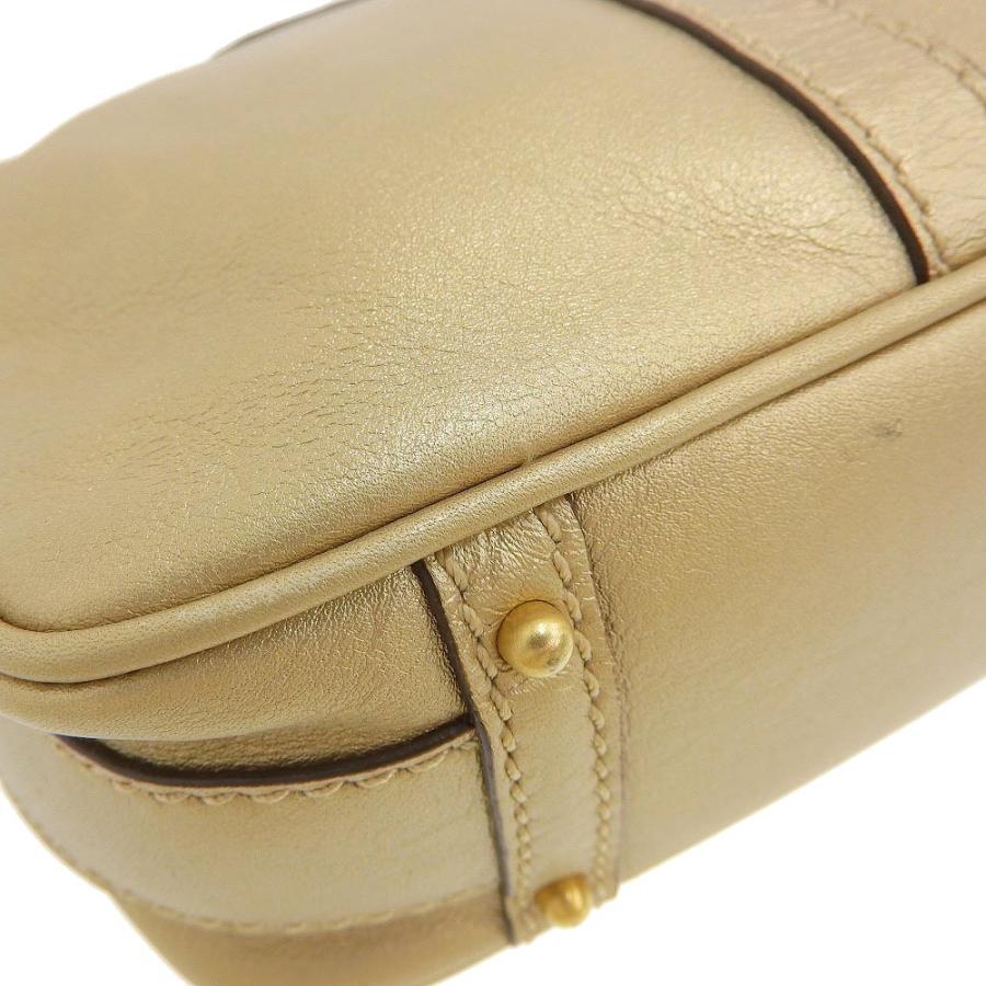 超美品 トッズ TODs 現行シルバータグ チェーンハンドル スパンコール 