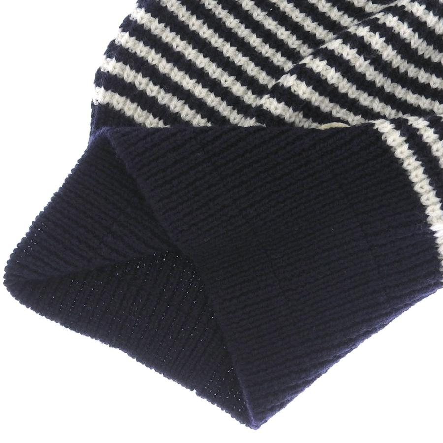 MONCLER キッズ耳付きニット帽 XS ネイビー 【公式通販】