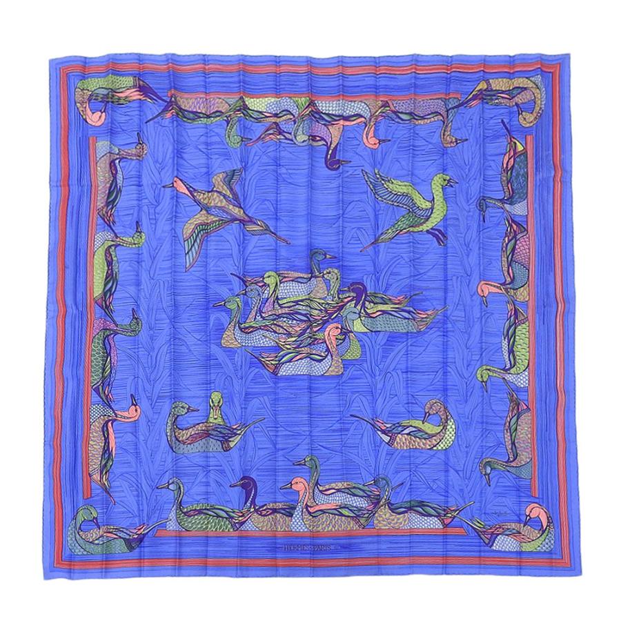 エルメス　HERMES　アヒルの池　mare aux canards　スカーフ HERMES（エルメス） 超美品 レアアイテム mare aux canards アヒルの池