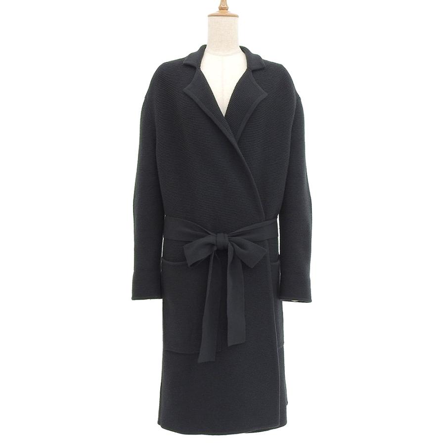 DRAWER 超美品 ドゥロワー Drawer 現行タグ ウールニット ガウン  