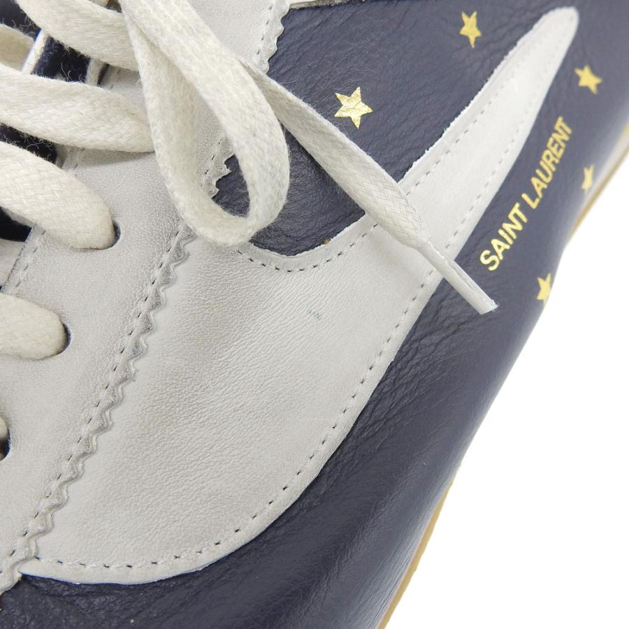 未使用 サンローランパリ YSL 2018年商品 JAY 05 SNEAKER カーフレザー 