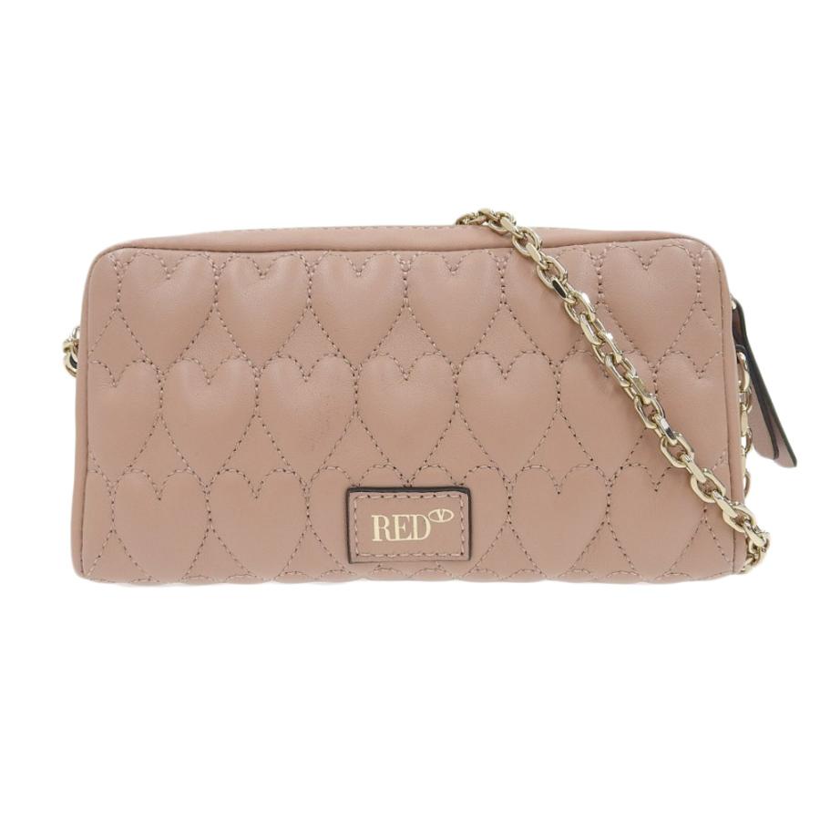 未使用 レッドヴァレンティノ 2018年商品 ハートキルティング チェーン  