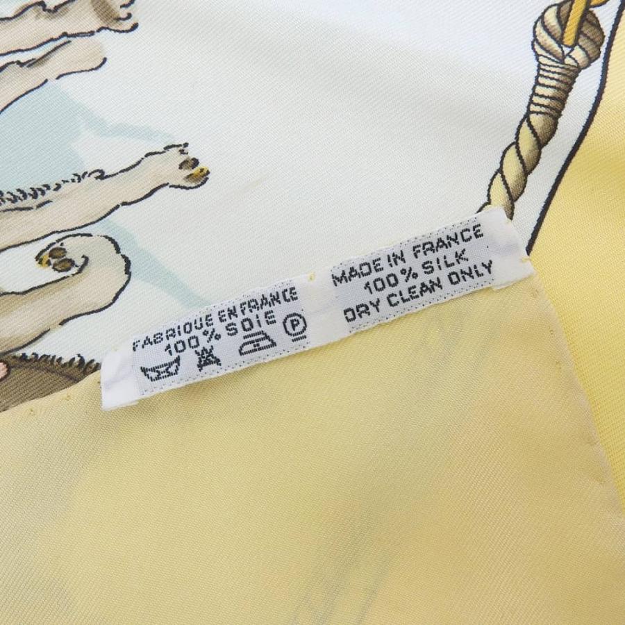 超美品 エルメス HERMES 箱付 1982年 GRONLAND グリーンランド カレ90
