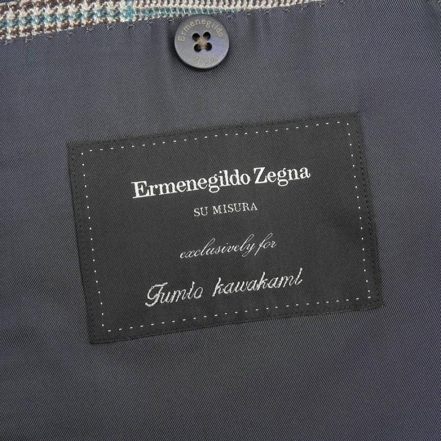 超美品 ゼニア Ermenegildo Zegna 現行黒タグ SU MIZURA TROFEO