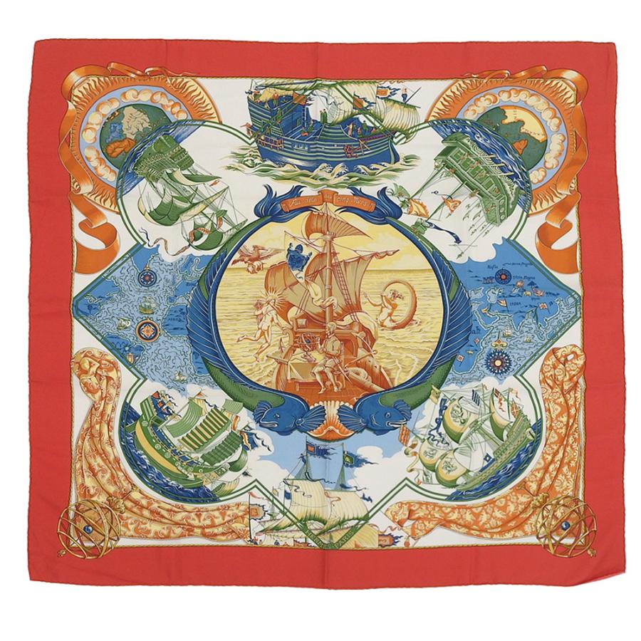超美品 エルメス HERMES レアアイテム Au dela des cinq mers 5つの海