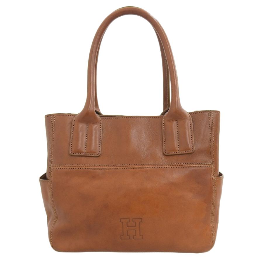 HIROFU 超美品 ヒロフ 現行ロゴ レザー 2way 4ポケット ハンド  