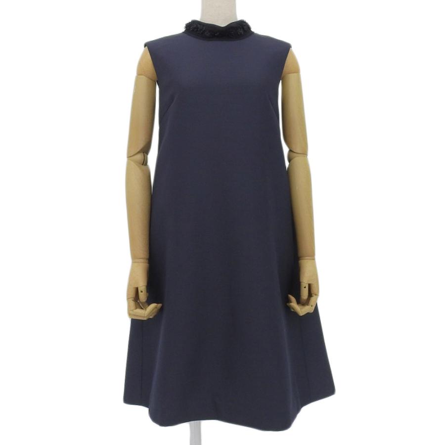 超美品 フォクシー FOXEY 2019年商品 40733 ウール×シルク レース 