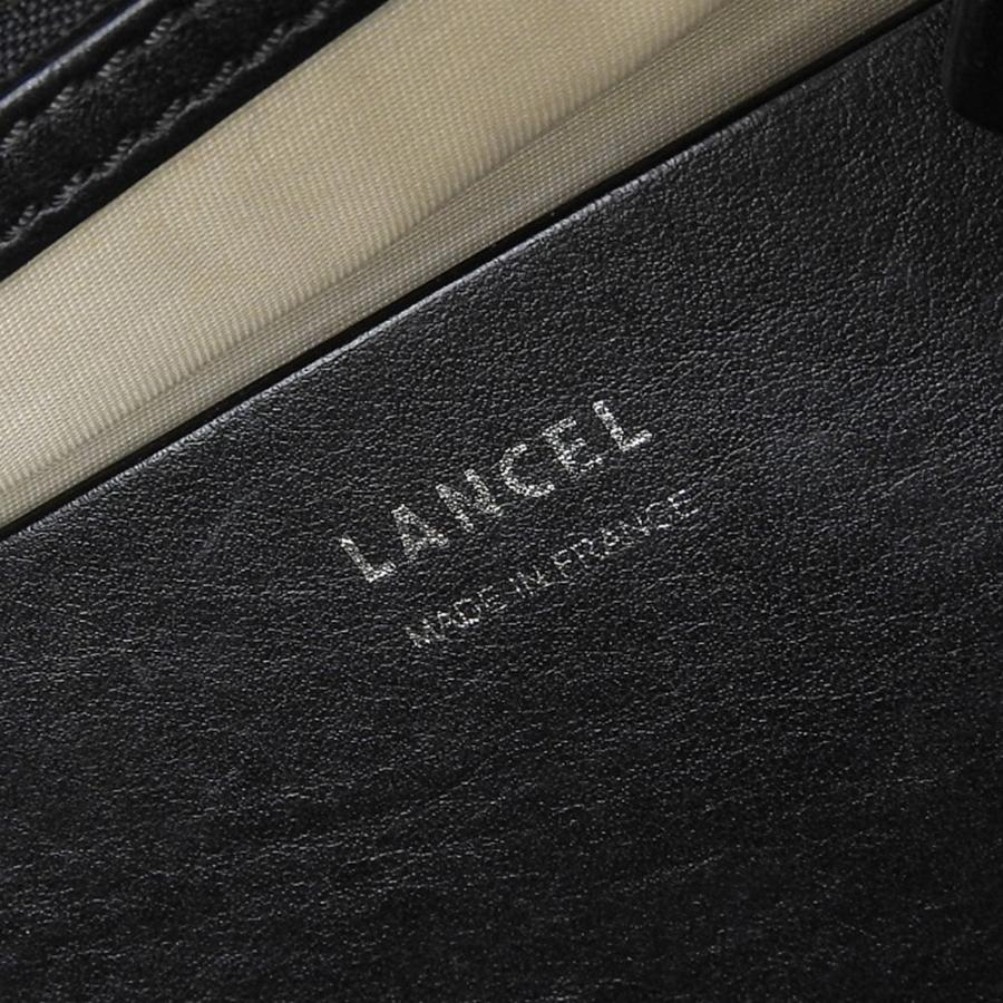 超美品 ランセル LANCEL 現行販売商品 NEO POP DE LANCEL レザー 2way ショルダー ハンド 斜め掛け バッグ 黒 レディース 定価128800円｜brandgoen｜10