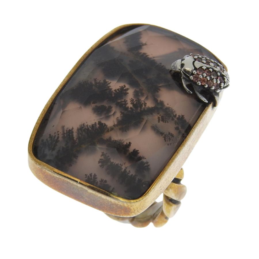 【STEPHEN DWECK】モスアゲート シルバー リング STEPHEN DWECK】モスアゲート シルバー リング STEPHEN DWECK