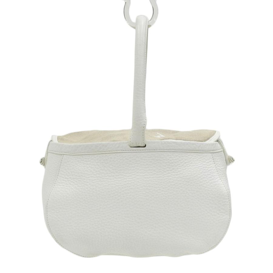 超美品 フォクシー 現行ロゴ オイルドレザー ふた付かご型 バケット  