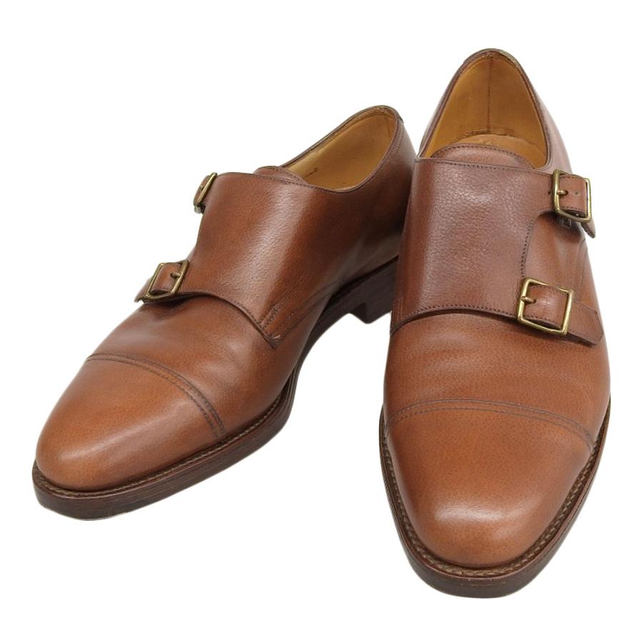 超美品 箱付 ジョンロブ JOHN LOBB WILLIAM ウィリアム レザー ダブル 