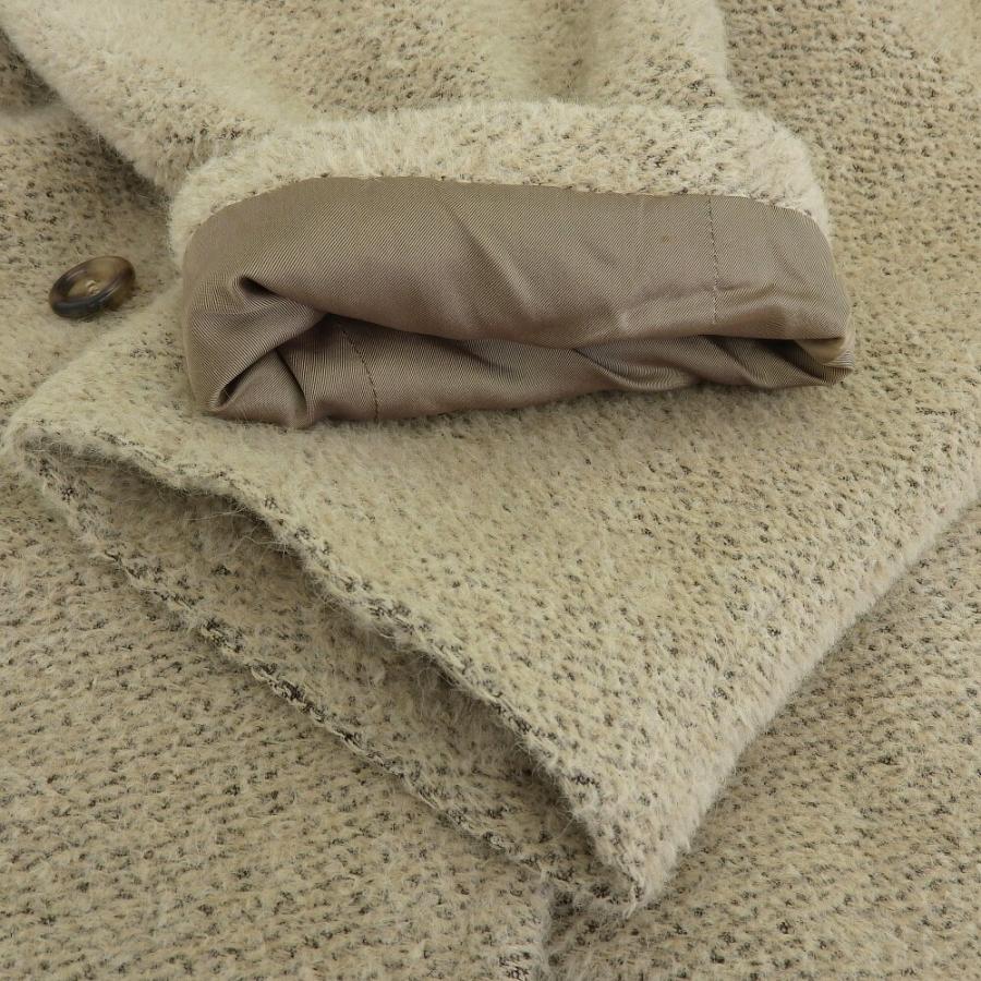 超美品 アニオナ AGNONA 80年代 ヴィンテージ 1枚袖 アルパカ混 ダブル