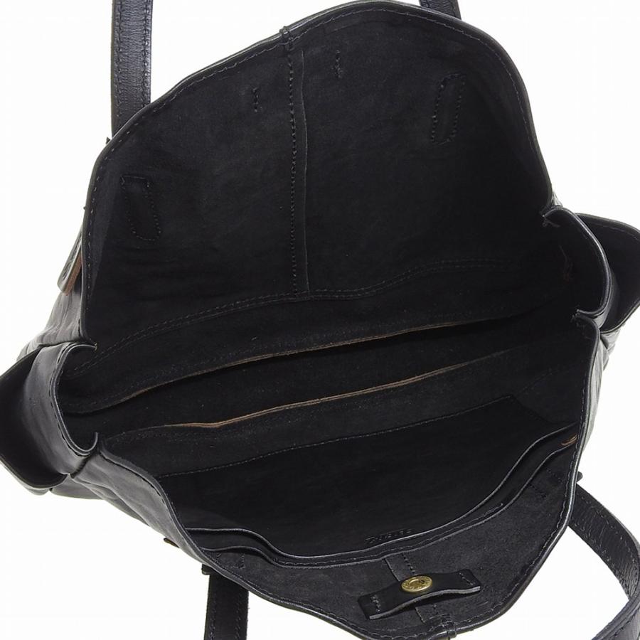 美品 ヘルツ HERZ 現行販売商品 T-32-Y-BK 女性の普段使いトート ヨコ